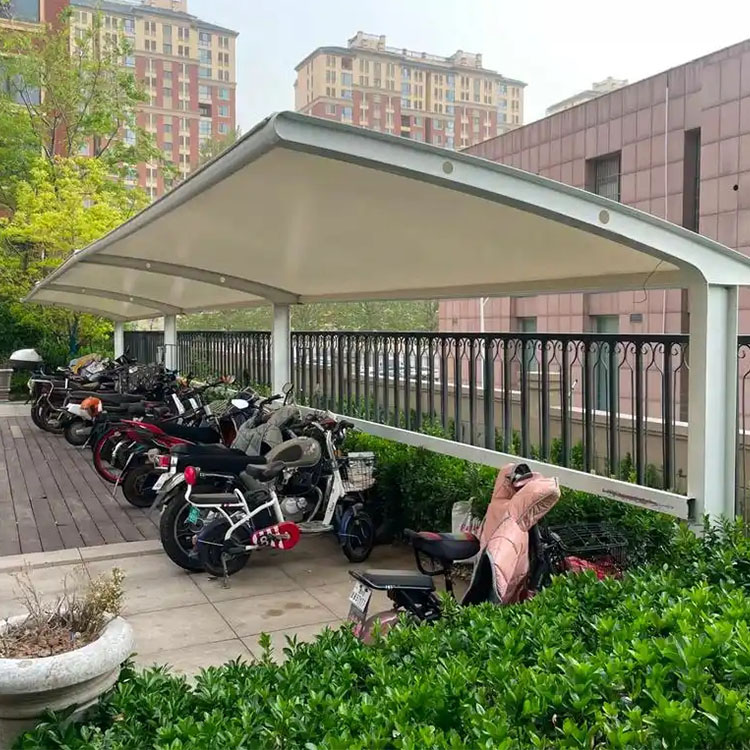 江山市膜结构电动车棚